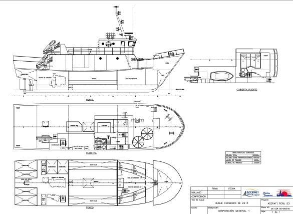 Plano barco 23